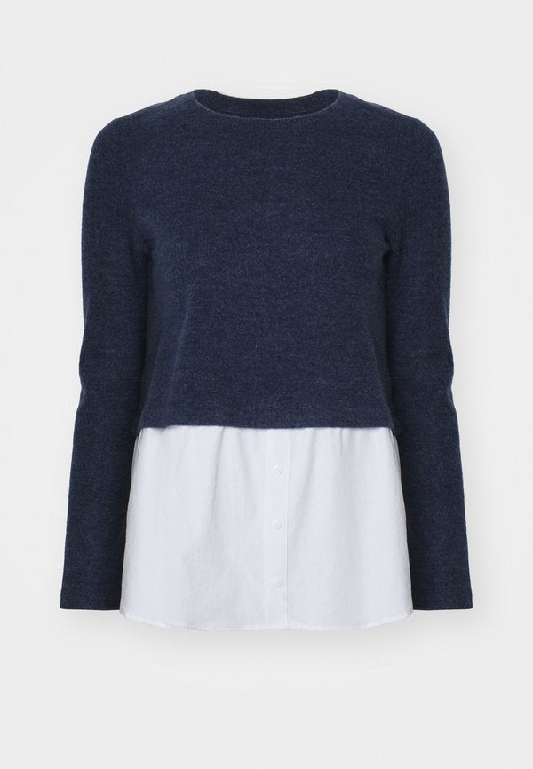 Vero Moda VMEBBA - Jumper - navy melange
