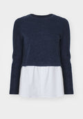 Vero Moda VMEBBA - Jumper - navy melange