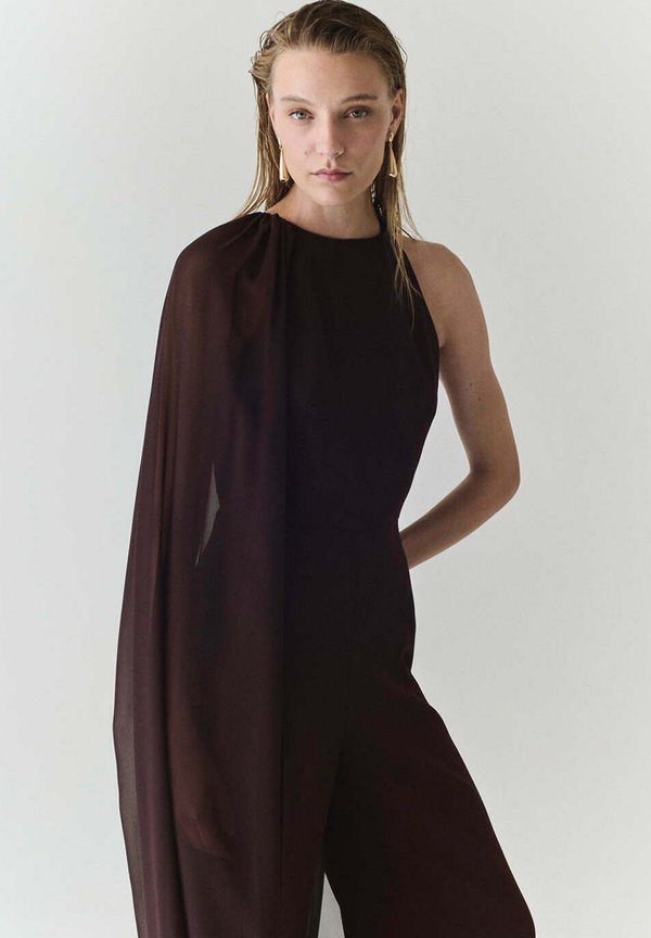 Mango ADULT - Jumpsuit - dark brown