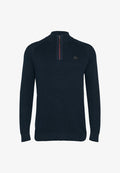 s.Oliver MIT HOCHGESCHLOSSENEM KRAGEN - Jumper - navy
