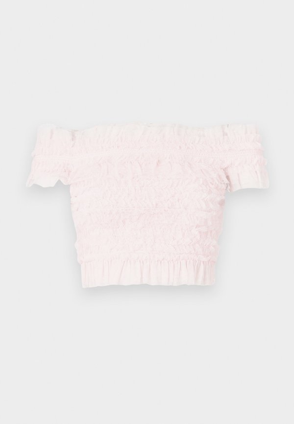 Needle & Thread HATTIE SMOCKED OFF SHOULDER
