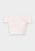 Needle & Thread HATTIE SMOCKED OFF SHOULDER
