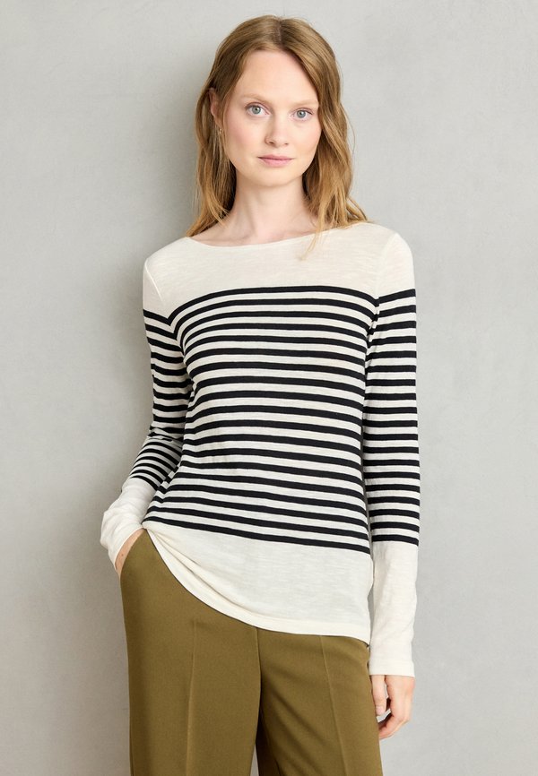 Marc O'Polo LONG SLEEVE BOAT NECK STRIPED