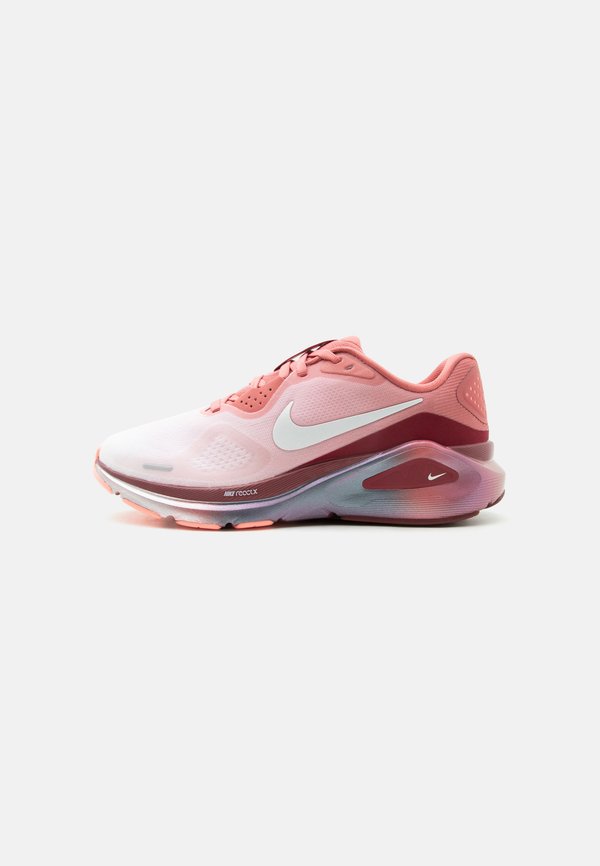Nike Performance STRUCTURE 26 SE - Road running shoes - light redwood/barely green/team red/bright crimson/atomic pink/pearl pink