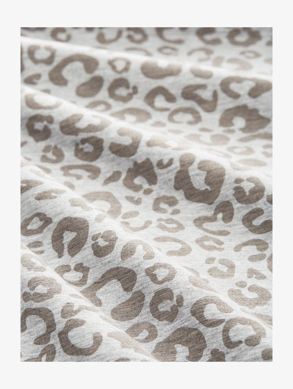 TOM TAILOR Pyjama bottoms - grau mittel allover