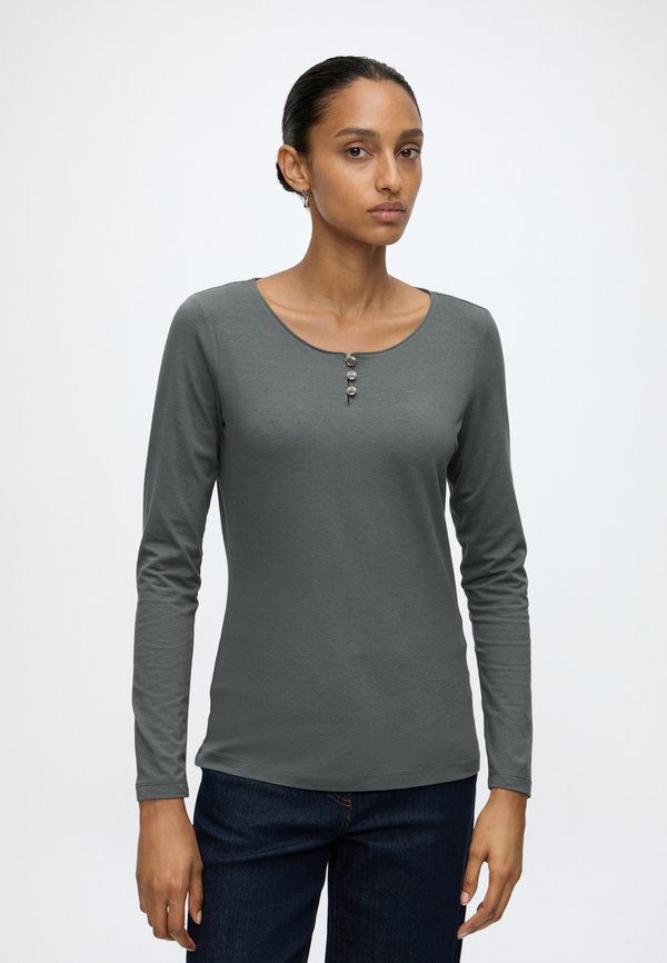 TOM TAILOR Long sleeved top - darkest olive