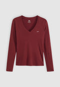 Levi's® ESSENTIAL - Long sleeved top - dark red