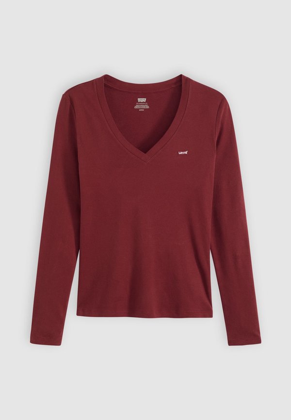 Levi's® ESSENTIAL - Long sleeved top - dark red