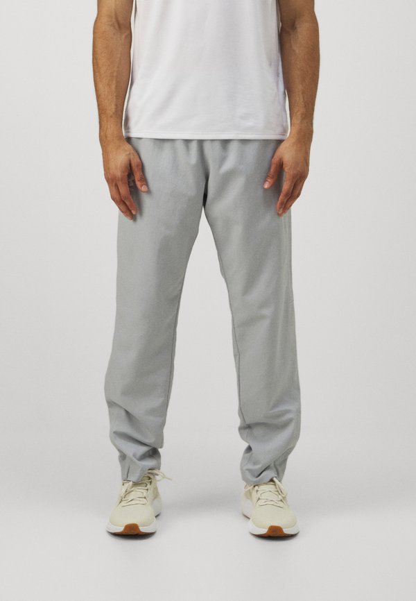 Under Armour RIVAL WOVEN - Outdoor trousers - mod gray/white