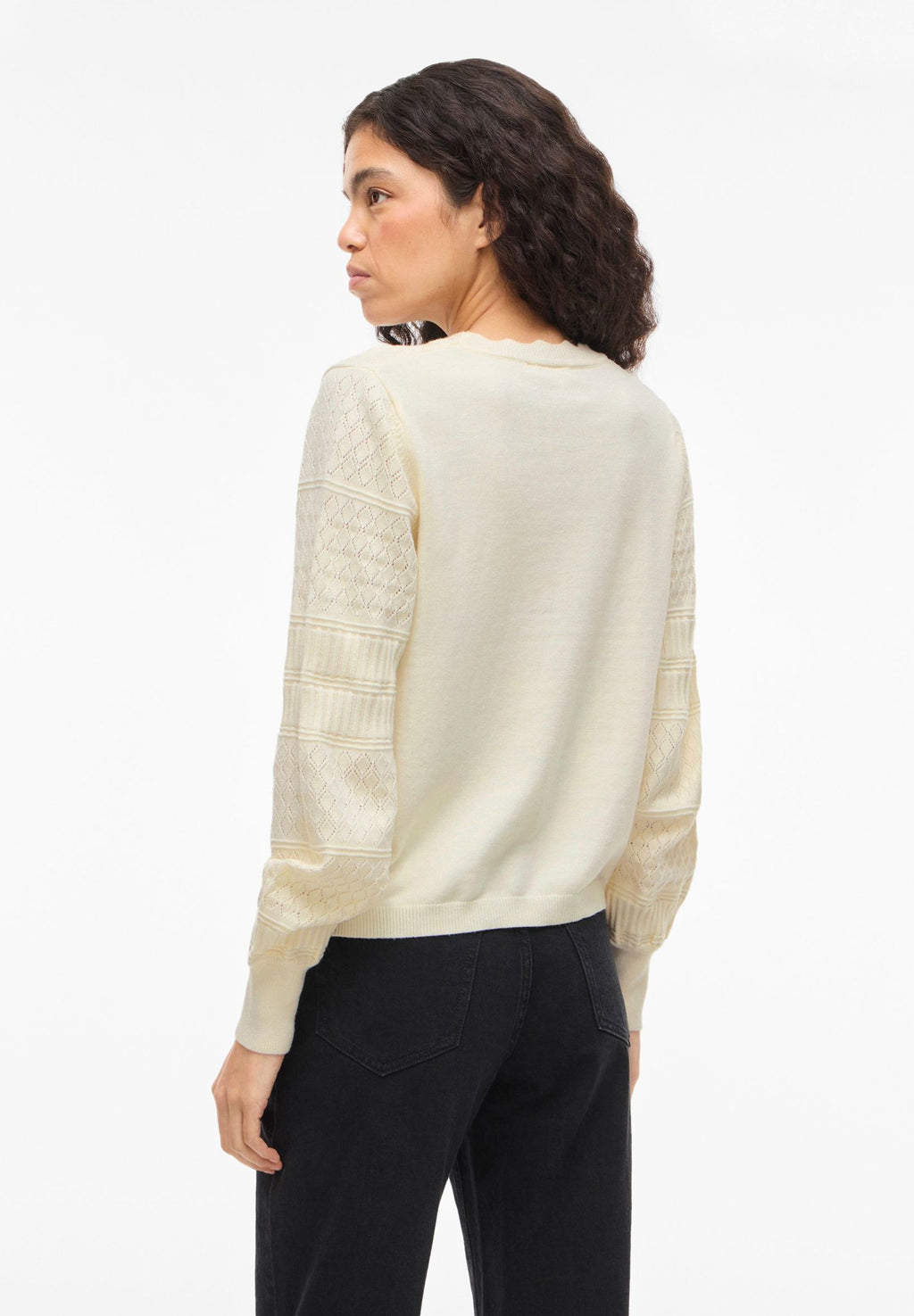 VILA Knitted VIMILOS Pointelle