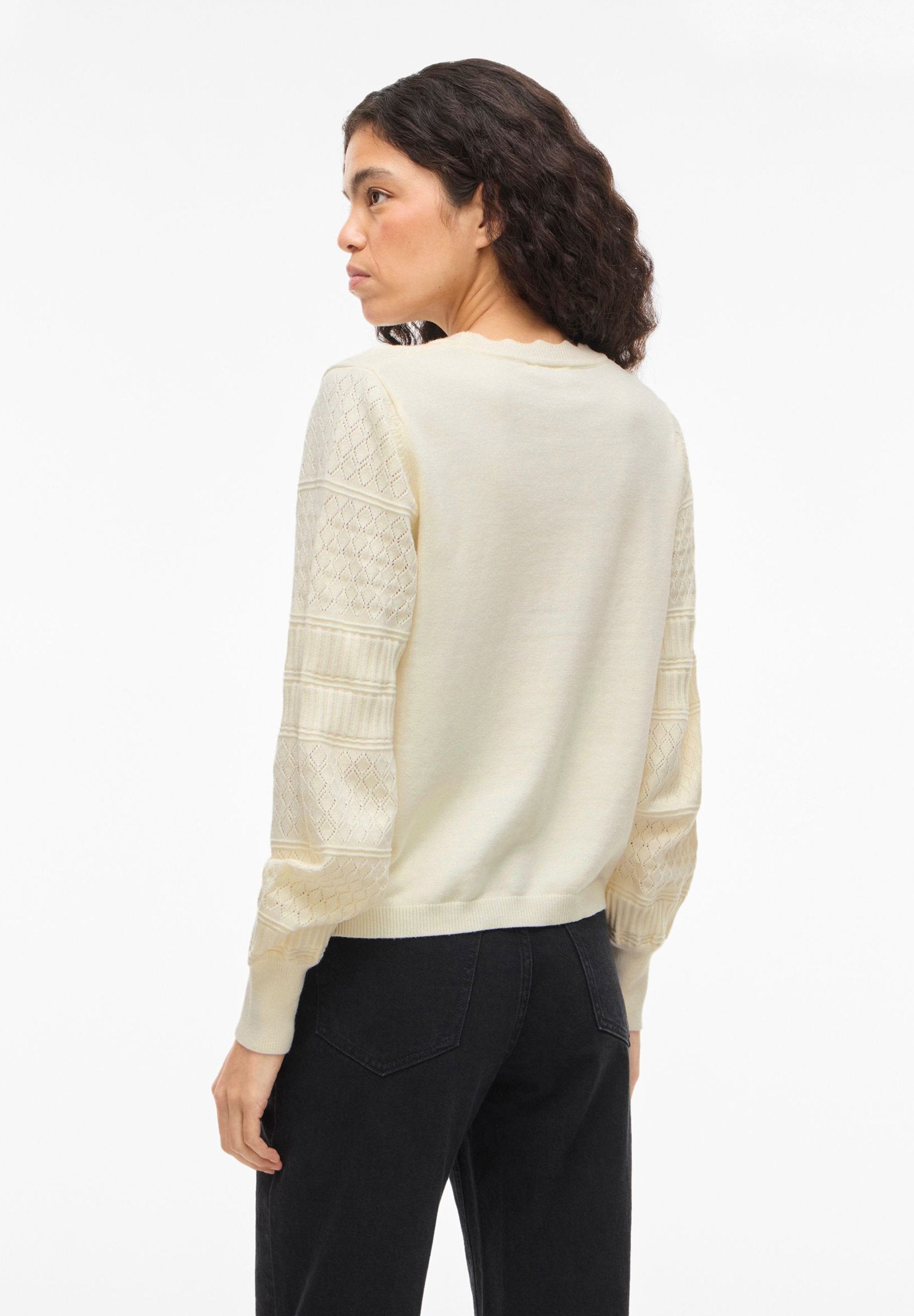 VILA Knitted VIMILOS Pointelle