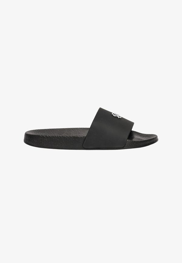 Superdry & Co SUPERDRY SD&CO. POOL SLIDERS.. - Pool slides - black white