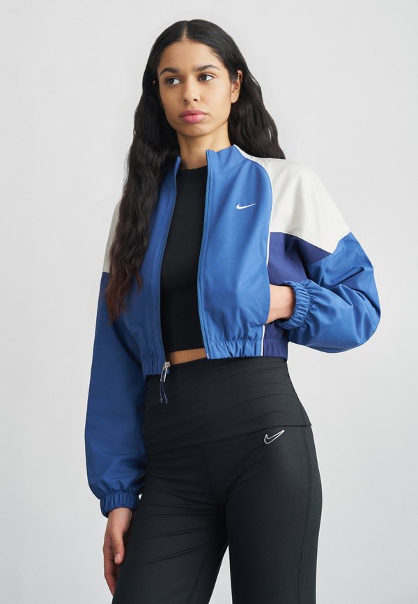 Nike Sportswear SHRUNKEN - Light jacket - mystic navy/light bone/midnight navy