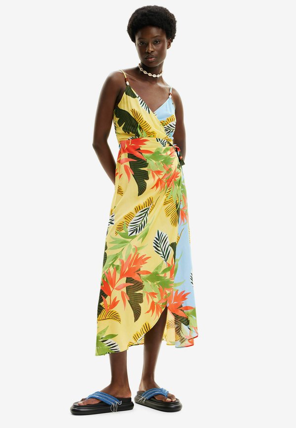 Desigual TROPICAL WRAP MIDI