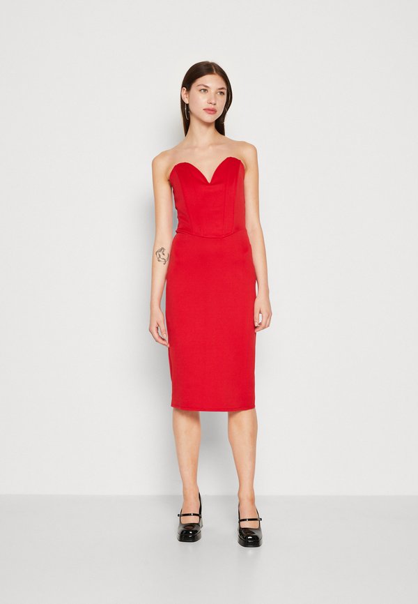 WAL G. DOLLY V NECK MIDI