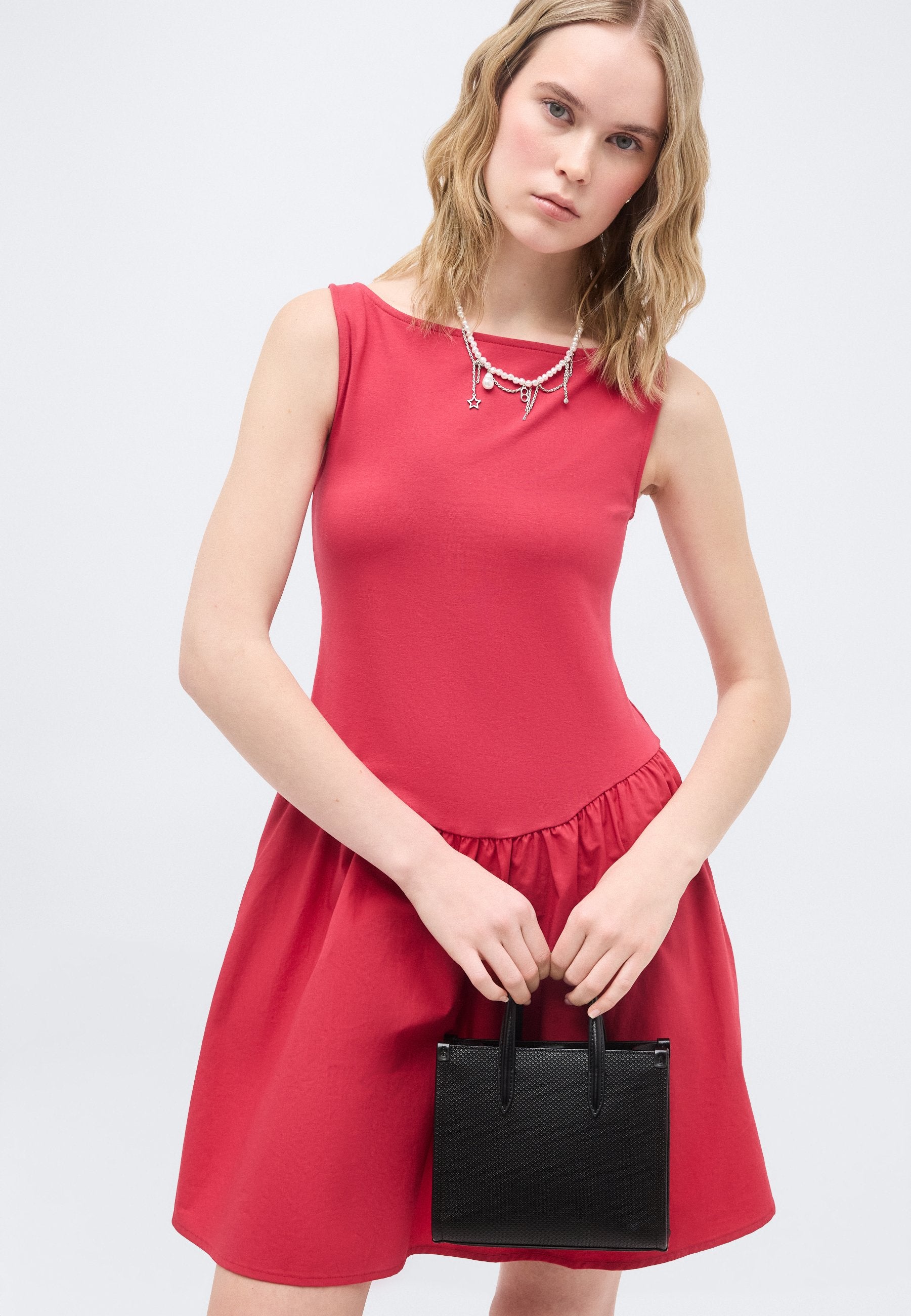 GAP MIXED MEDIA DRESS