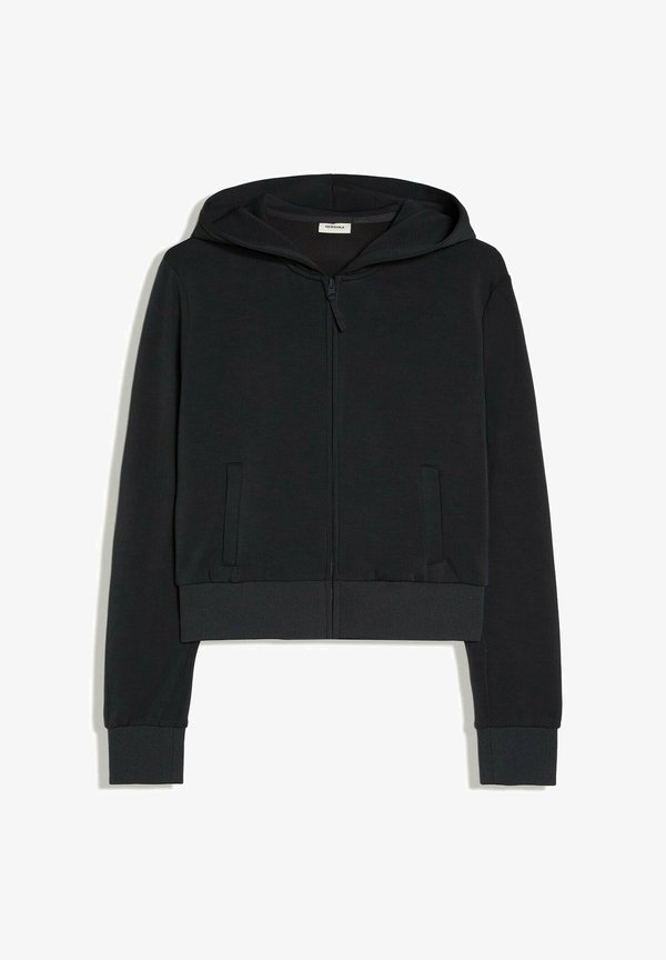 Bershka ZIP-UP HOODIE - Zip-up sweatshirt - grey