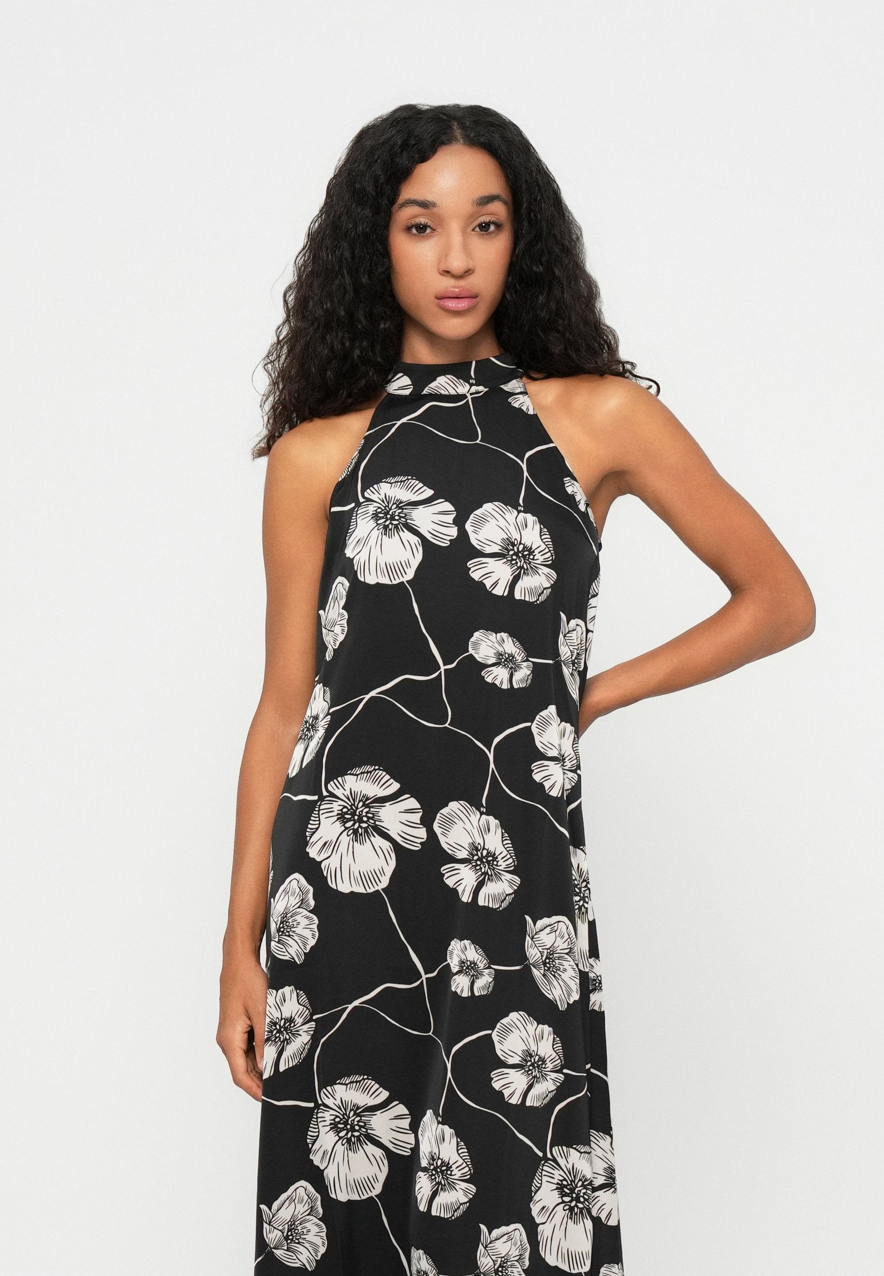 Vero Moda VMELENA HALTER NECK ANKLE DRESS