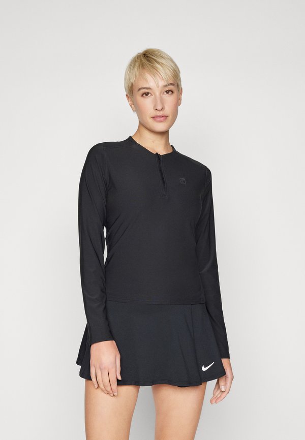 Nike Performance ADVANTAGE MIDLAYER - Long sleeved top - black