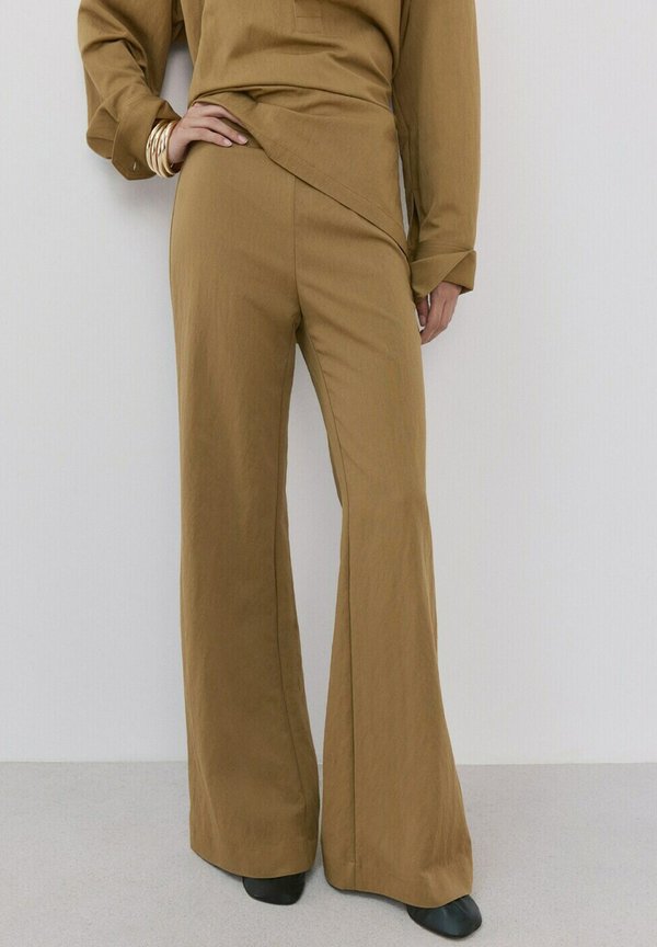 Mango Trousers - khaki