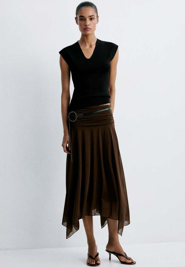 Mango ADULT - Basic T-shirt - black
