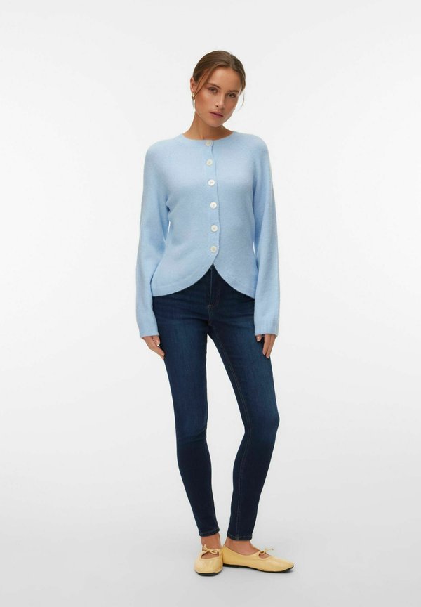 Vero Moda VMWISH Knit - Cardigan - cool blue