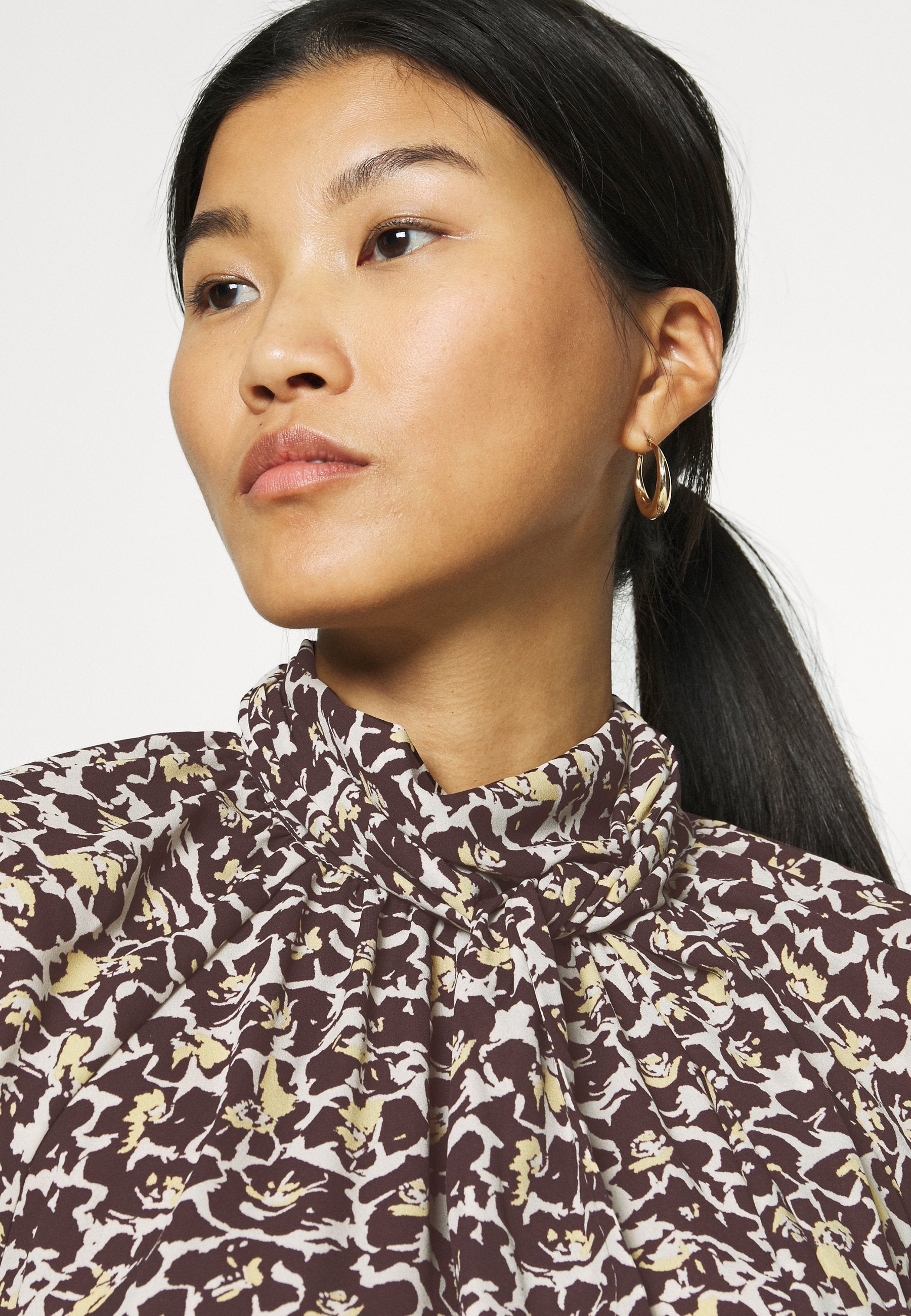Who What Wear RAGLAN TURTLENECK BLOUSE