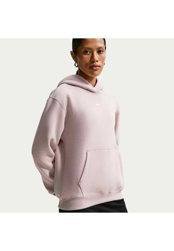 Nike Sportswear W NK STDO FLC MW STD PO HDY - Hoodie - cream ii sail