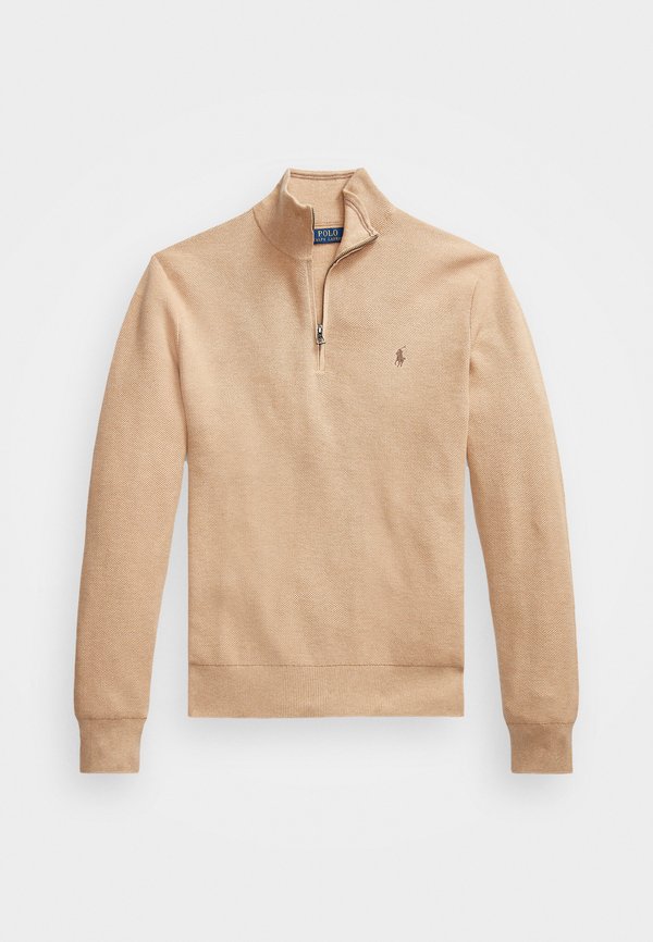 Polo Ralph Lauren MESH KNIT COTTON QUARTER ZIP SWEATER