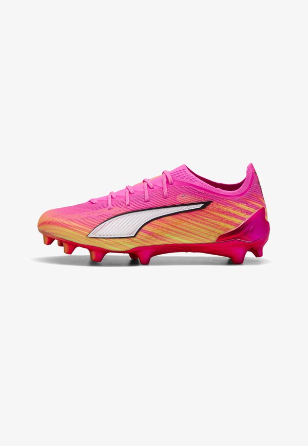 Puma ULTRA 6 ULTIMATE FG WN'S - Firm-ground football boots - bright aqua- white-sun stream-poison pink- black