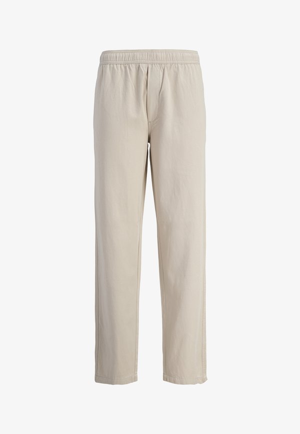 Jack & Jones Loose Fit - Trousers - pumice stone