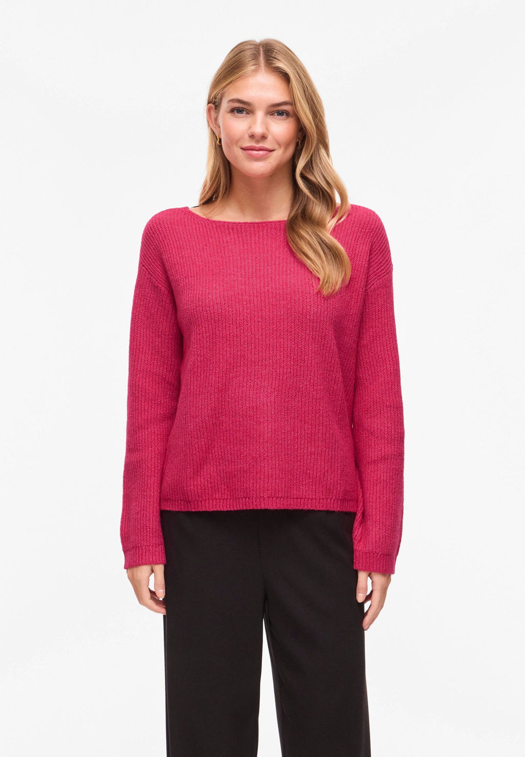VILA Knitted VIVERIETY Boatneck