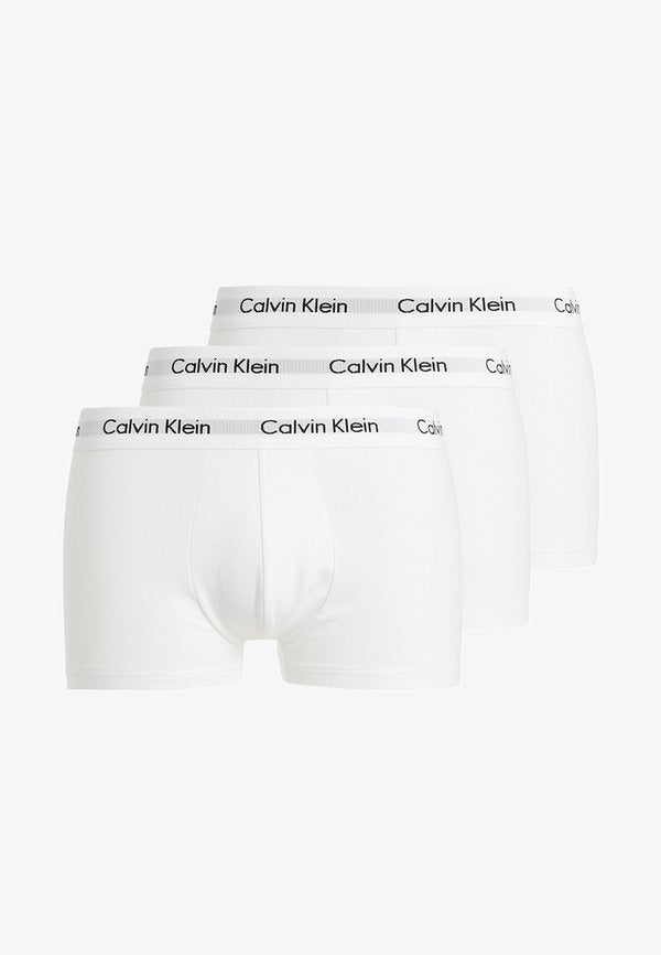Calvin Klein Underwear 3 PACK  - Trunks - white