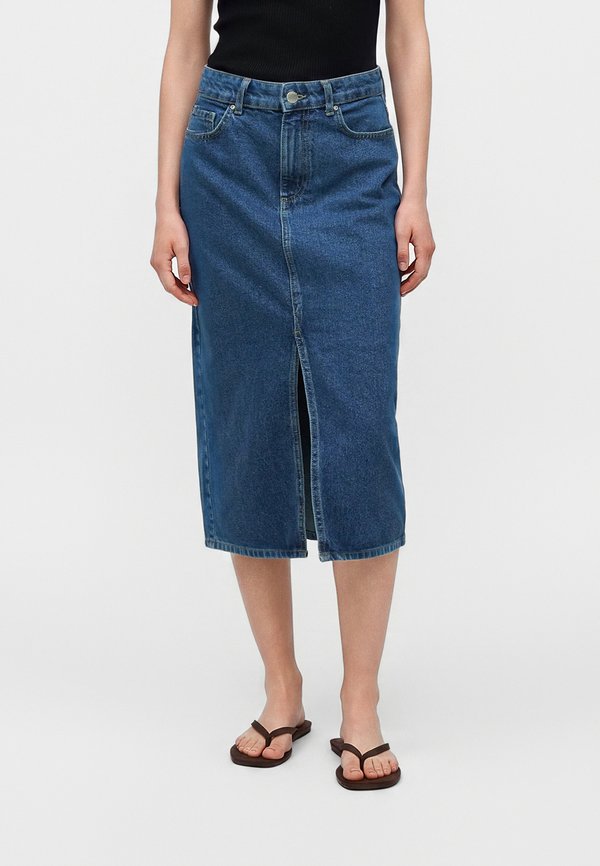 ONLY Denim ONLBIANCA Denim Denim Midi - Denim skirt - medium blue denim