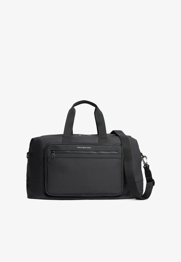 Tommy Hilfiger REPREVE DUFFLE - Sports bag - black
