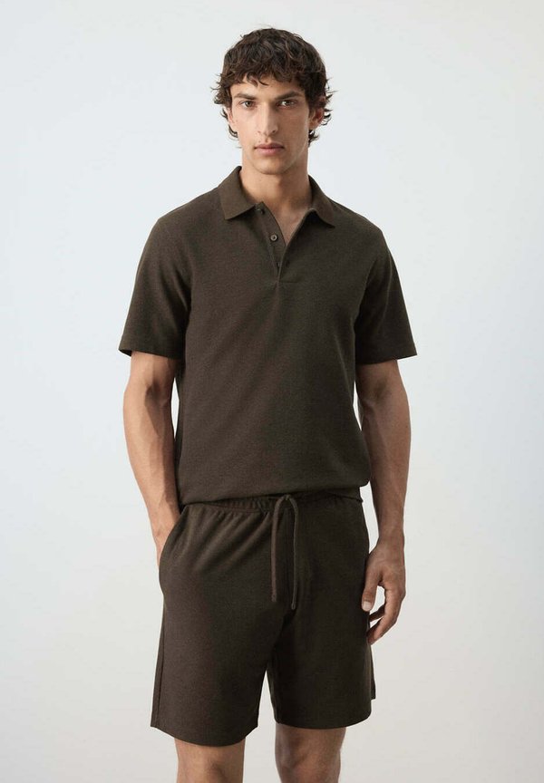 Mango ADULT - Polo shirt - dark brown
