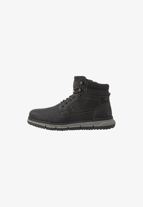 TOM TAILOR Lace-up ankle boots - black