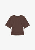 Vero Moda VMMIA - Basic T-shirt - chocolate martini