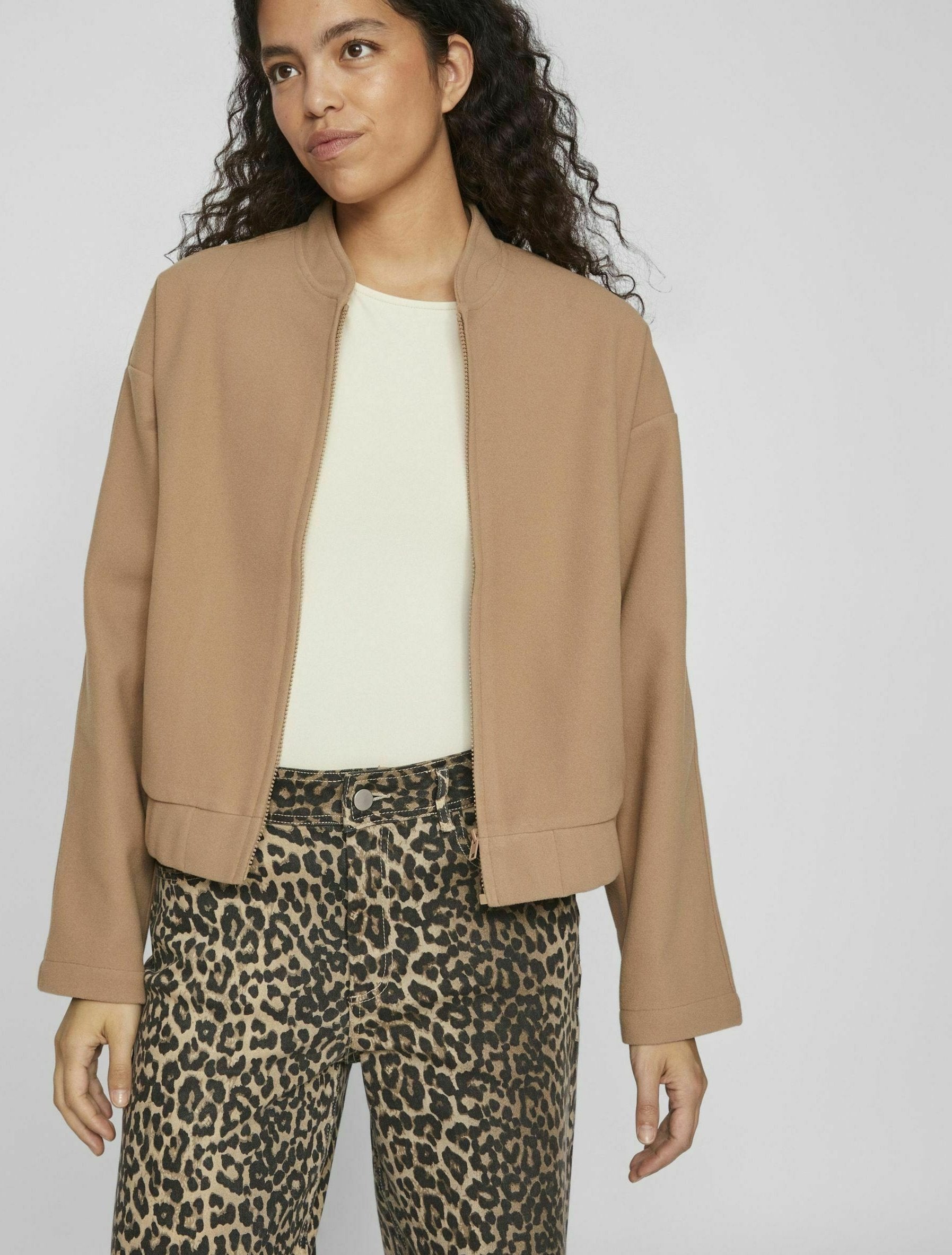 VILA bomber Zipper