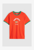 Levi's® FOOTBALL RINGER - Print T-shirt - orange