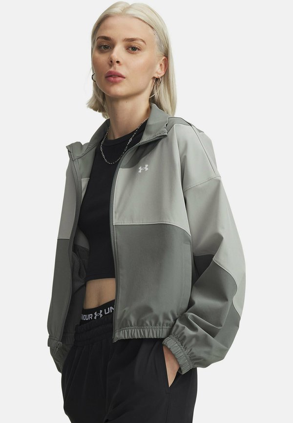 Under Armour RIVAL WOVEN - Training jacket - clay green