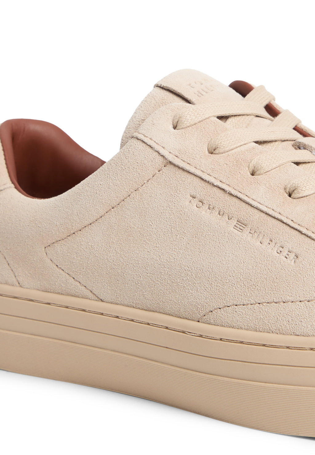 PREMIUM DEBOSSED SUEDE TRAINERS Media 6
