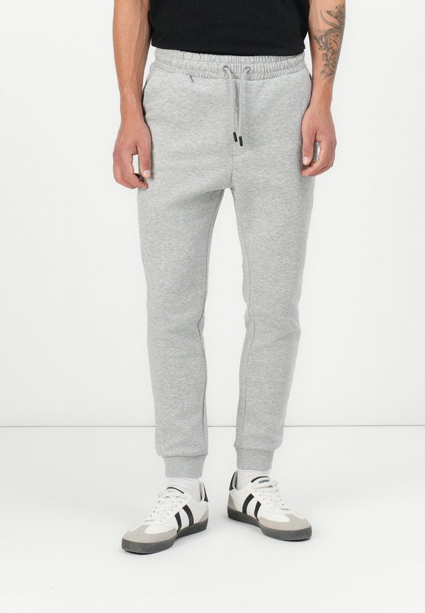 Jack & Jones JPSTGORDON JJBRADLEY SWEAT PANT GMS - Tracksuit bottoms - light grey melange