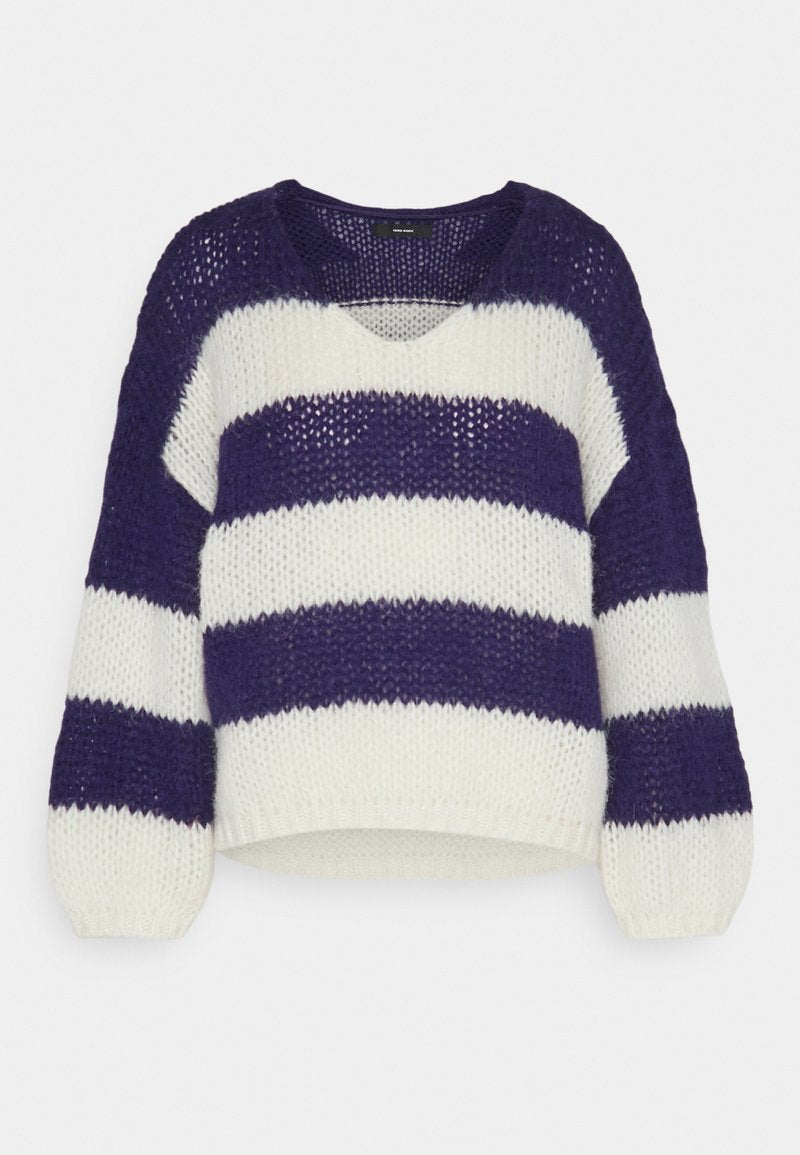 VMERIN STRIPE V NECK - Vero Moda Petite - View 1