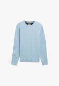 TOM TAILOR BASIC CREWNECK - Jumper - light metal blue melange