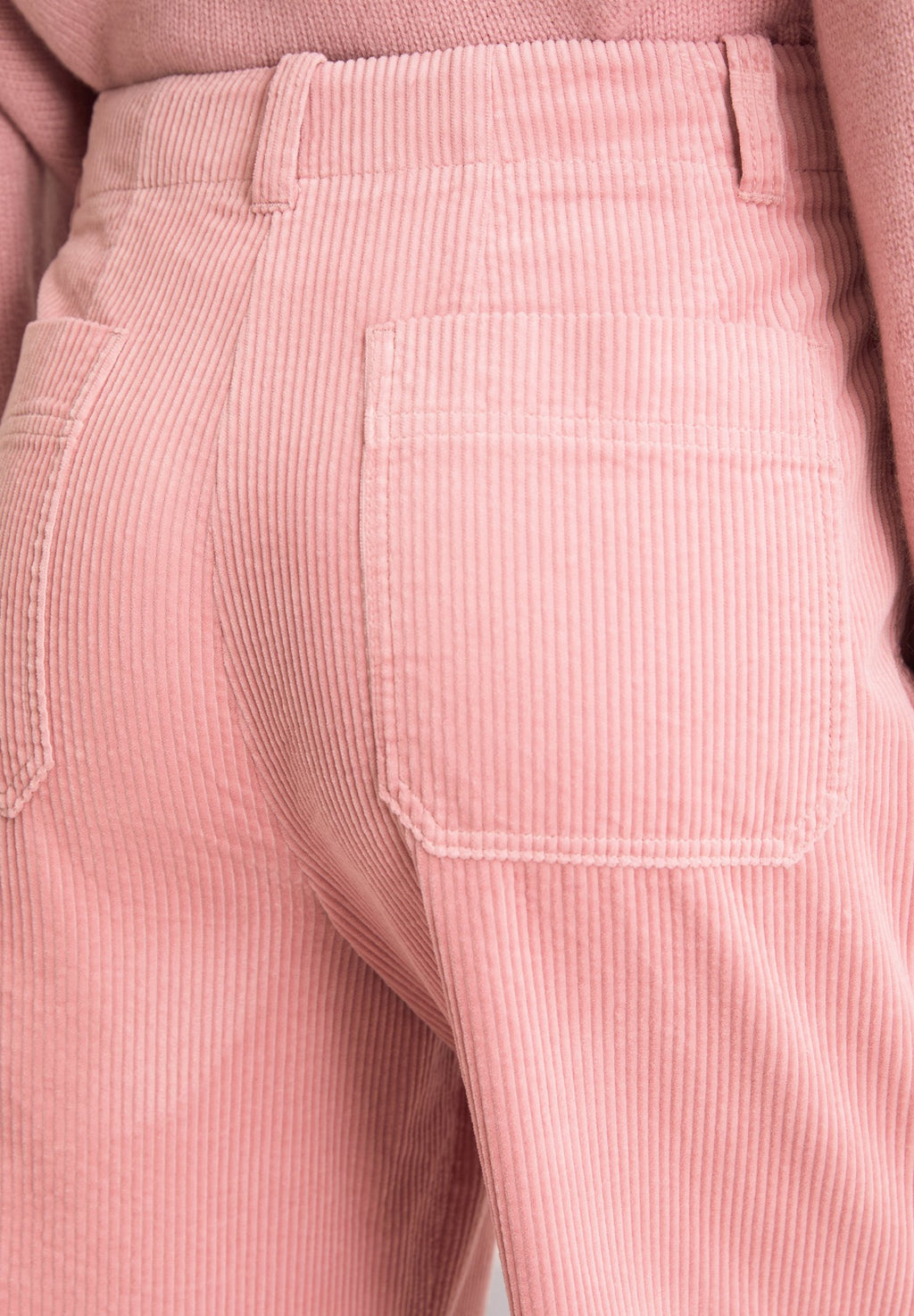 Marc O'Polo WIDE-LEG TAILORED WAISTBAND FRENCH POCKETS PATCH POCKETS