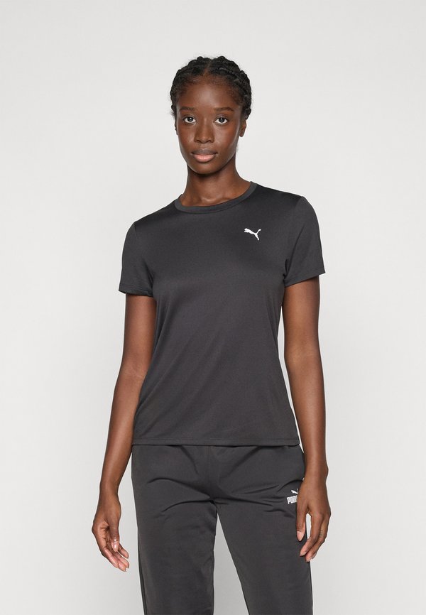 Puma TAD ESSENTIAL CREW TEE - Sports T-shirt - black