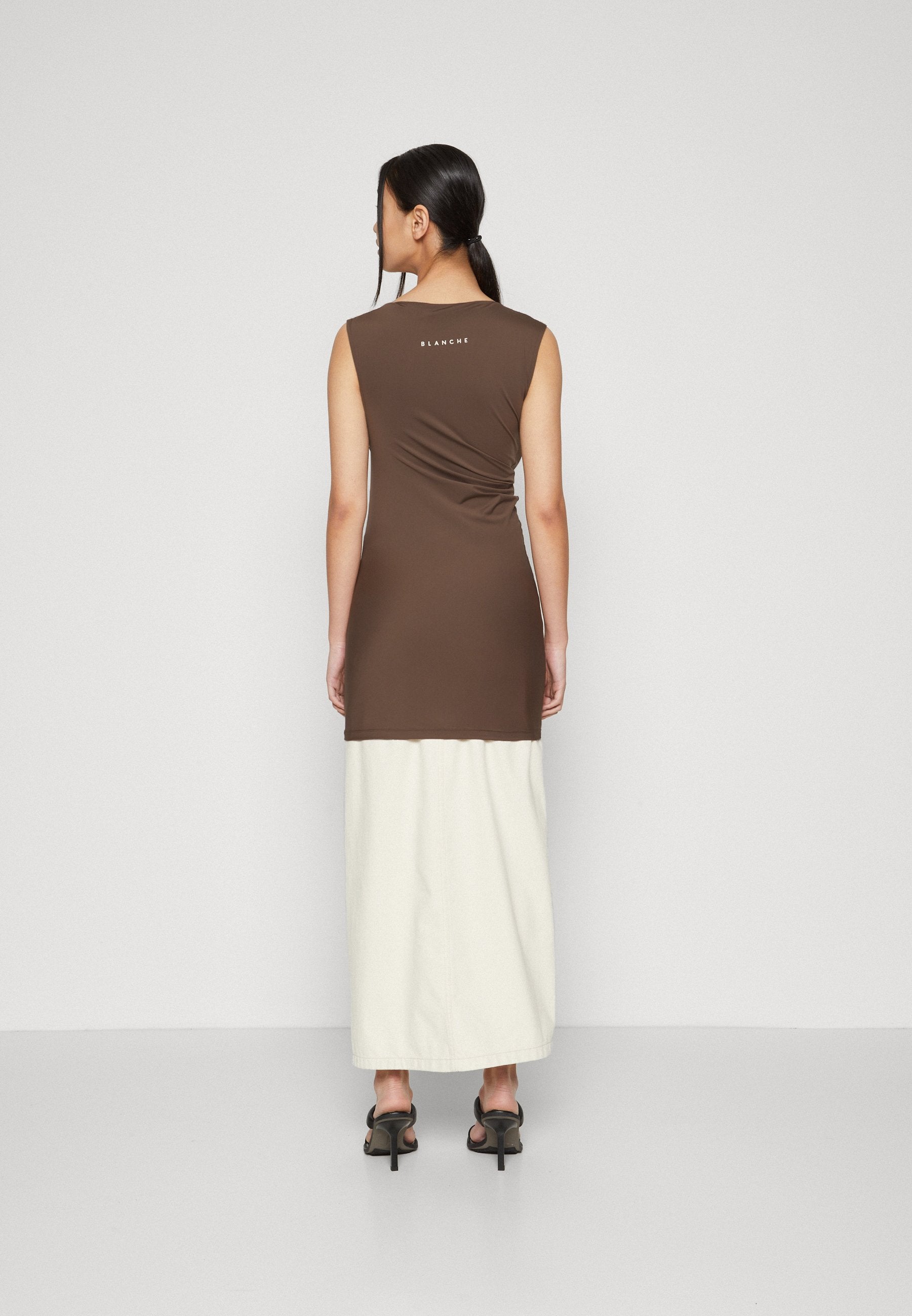 BLANCHE COMFY-BL DRAPE TOP