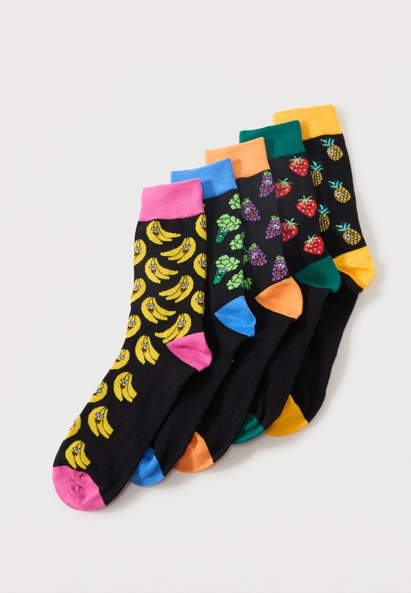 Jack & Jones JACVEGGIE FOOD 5 PACK - Socks - multi-coloured