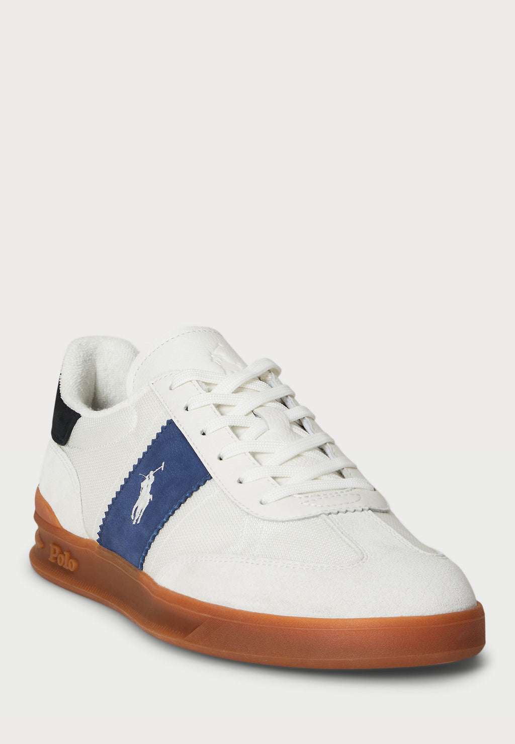 Polo Ralph Lauren HERITAGE AERA SUEDE-PANELED SNEAKER